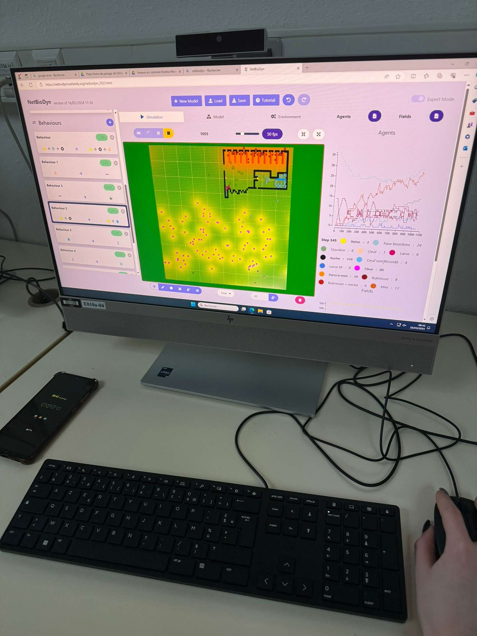 Stacked modules combining into living systems